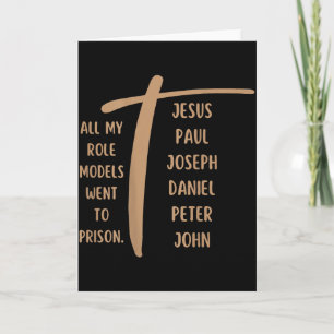 Tous mes modèles sont allés en prison - Jésus ...(
