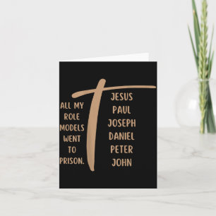 Tous mes modèles sont allés en prison - Jésus ...(