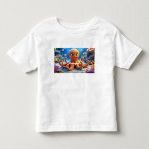 Tous Petits Ocean Friends Octopus T-Shirt pour les jeunes