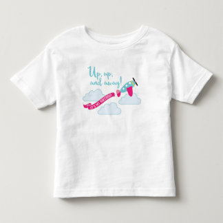 Tous Petits T-shirt d'anniversaire d'avion pour les filles