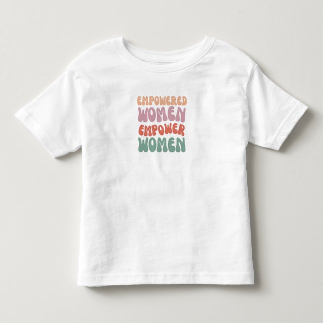 Tous Petits T-Shirt pour les femmes autonomes  (Devant)