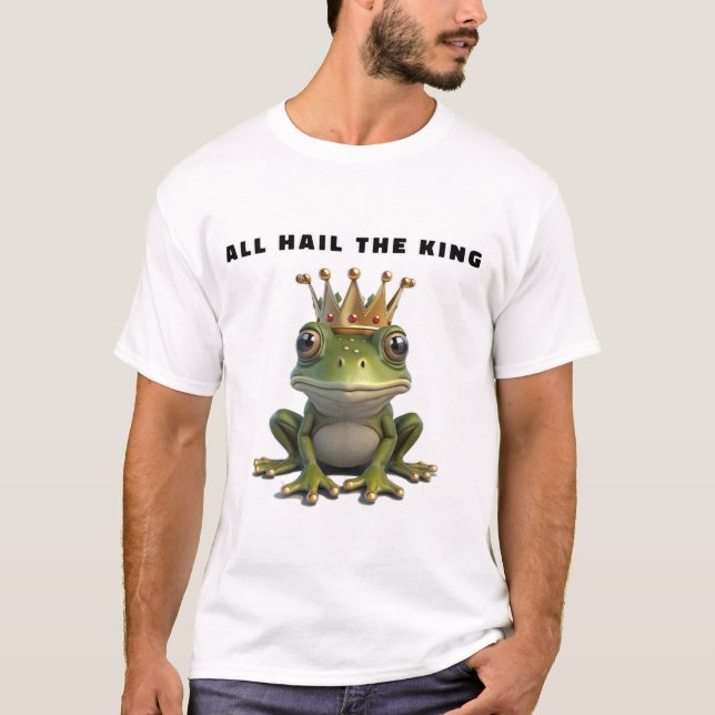 Tous Saluent Le T-shirt King (Devant)