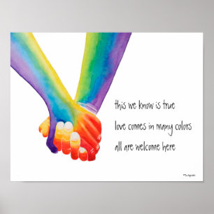 Tous sont bienvenus ici Poster