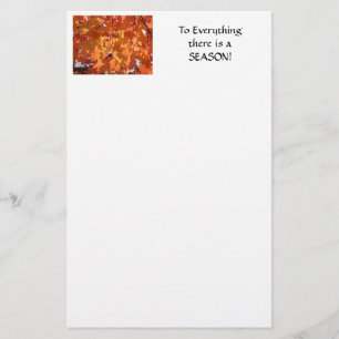 TOUT A UNE SAISON Papeterie Feuilles d'automne MAM