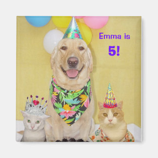 Tout aimant d'anniversaire d'année