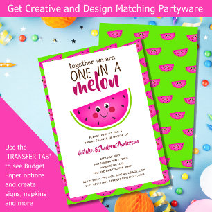 Tout Aimé ! Funny Summer Melon Fête des mariées