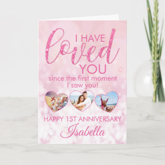 Tout Anniversaire Heart Love Photo Collage Modèle