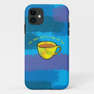Tout ça et une tasse de thé coque iphone