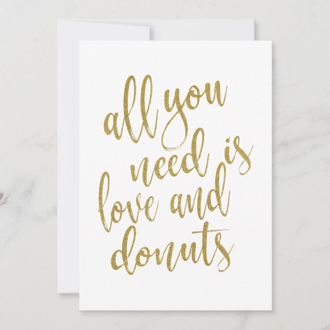 Tout ce dont vous avez besoin est l'amour et les d (Devant)