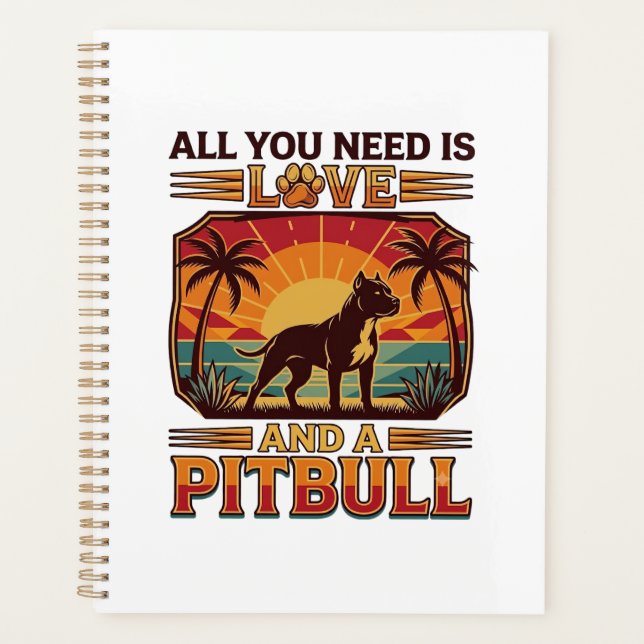 Tout ce dont vous avez besoin est l'amour Pitbull  (Devant)
