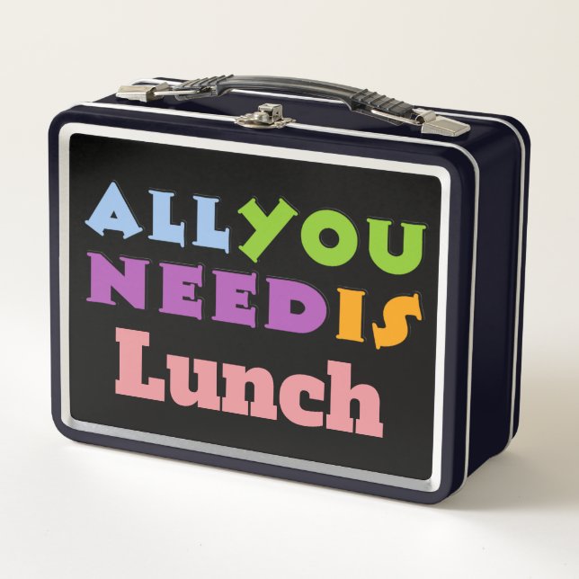 Tout ce dont vous avez besoin est un Lunch Box déj (Devant)