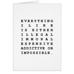 Tout ce que j'aime carte