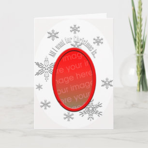 Tout ce que je veux pour la carte de voeux Cadres