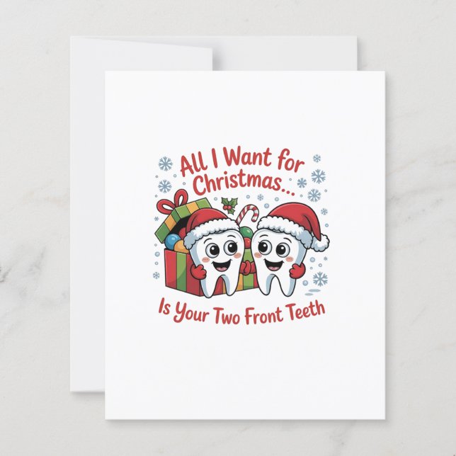 Tout ce que je veux pour Noël, ce sont vos deux de (Devant)