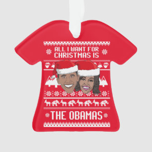 Tout ce que je veux pour Noël, c'est les Obama