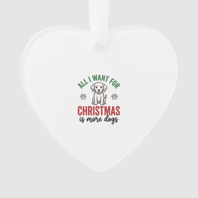 Tout ce que je veux pour Noël, c'est plus de chien (devant)