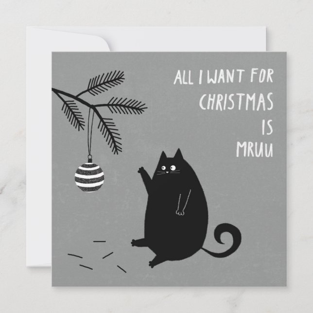 Tout ce que je veux pour Noël est Mruu (Devant)