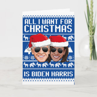 Tout ce que je veux pour Noël est une carte Biden