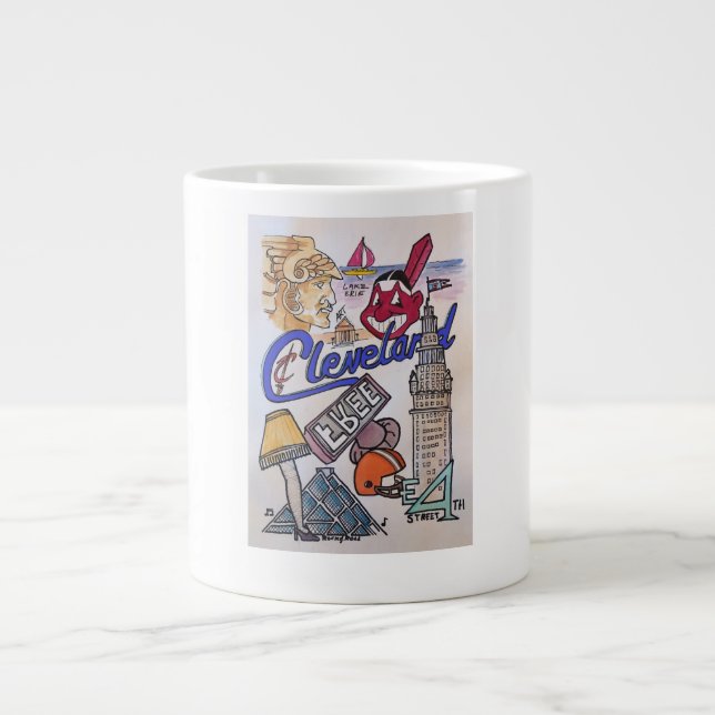 Tout Cleveland Café ou Thé Mug (Devant)