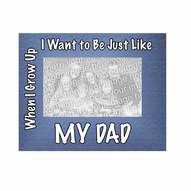 Tout Comme Papa Photo Sculpture (Devant)