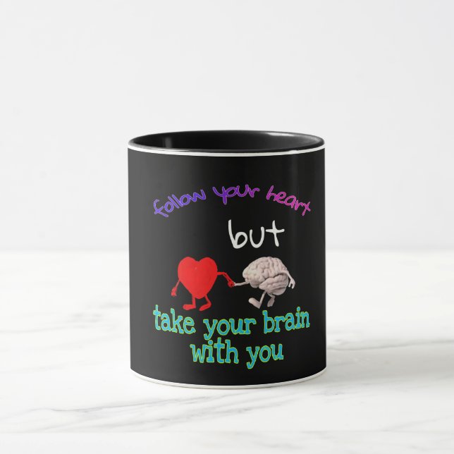 TOUT COMME VOTRE BRAIN Classic Mug, 11 oz Mug (Centre)