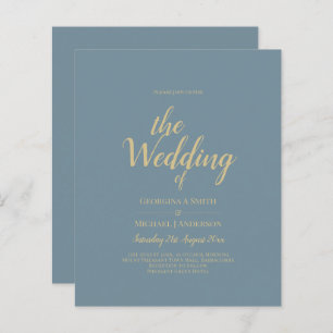 Tout-en-1 Elégant verre de mer Turquoise Mariage o