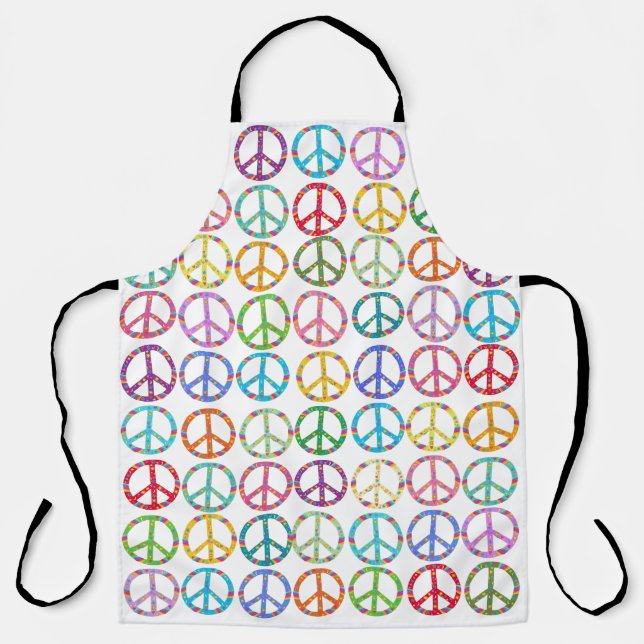 Tout-en-dessus Imprimer tablier fantaisiste (Recto)