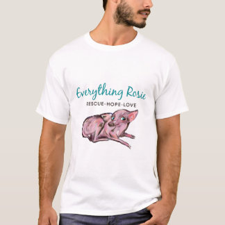 Tout en rose T-shirt basique pour homme