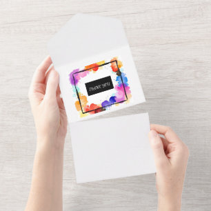 Tout En Un impression de toile Invitation de mariage personna