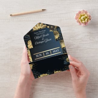 Tout En Un Invitation Amour Éternel