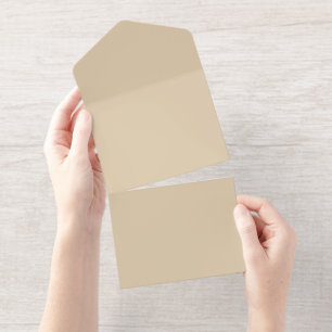Tout En Un Invitation Beige Champagne
