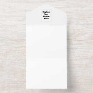 Tout En Un Invitation Créez votre propre blanc
