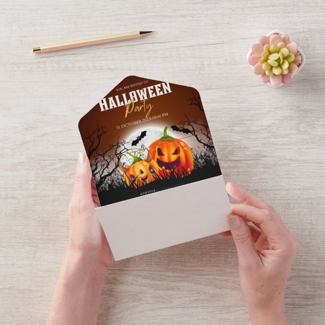 Tout En Un Invitation Halloween Soirée Halloween 2023 (Vidéo)