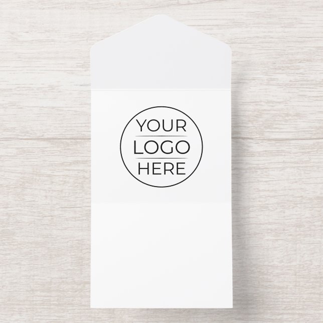 Tout En Un Invitation Logo de marque d'entreprise moderne  (Intérieur)