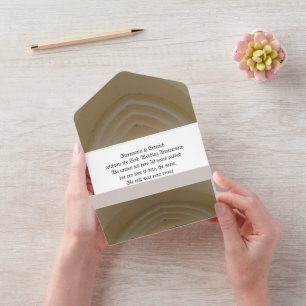 Tout En Un Invitation pour les 50 ans de mariage d'or  