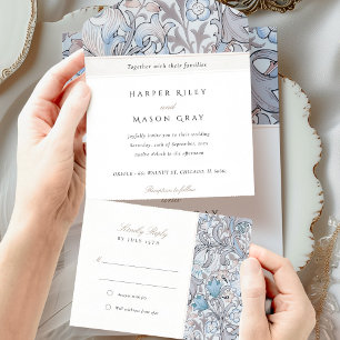 Tout En Un Invitation RSVP tout-en-un vintage