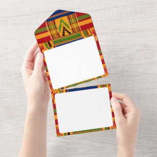 Tout En Un Invitation tout-en-un à l'impression africaine