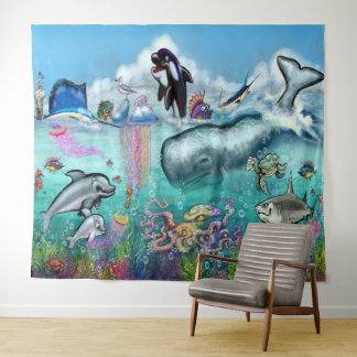 Tout est humide et merveilleuse Tapisserie