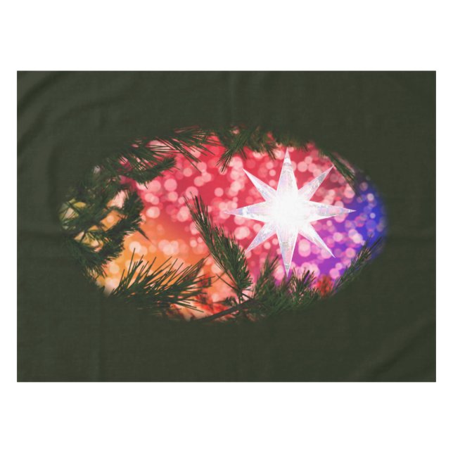 Tout Est Lumineux Nappe De Noël (Devant (Horizontal))