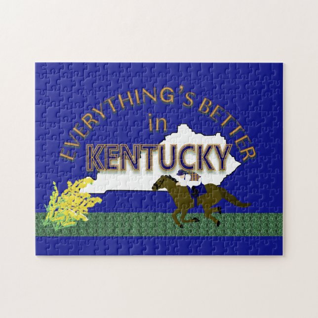 Tout est meilleur dans le puzzle du Kentucky (Horizontal)