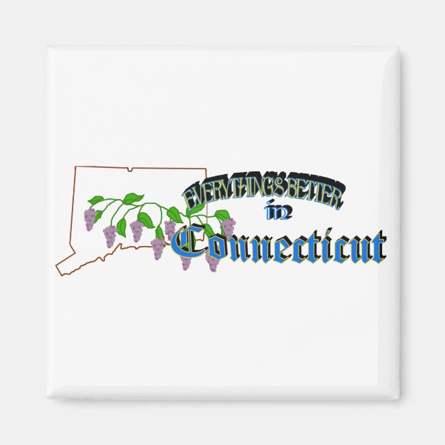 Tout est mieux dans le Connecticut Magnet (Devant)