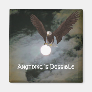 Tout est possible Aigle Magnet Inspirationnel