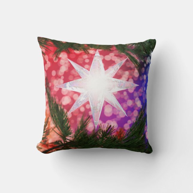 Tout est un Coussin de Noël brillant (Recto)