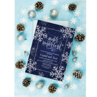 TOUT ÉVÉNEMENT - Invitation Winter Wonderland