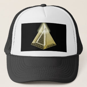 Tout le casquette voyant de pyramide d'oeil