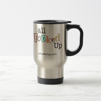 Tout le Fooked vers le haut de tasse de café