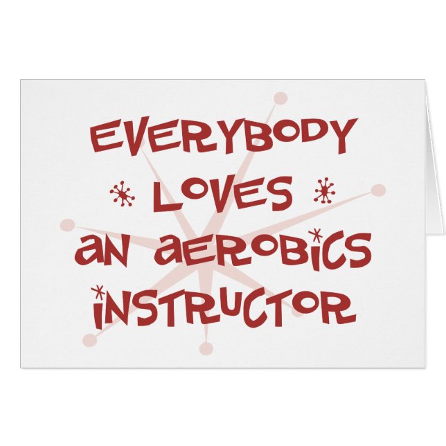 Tout le monde aime un instructeur d'aérobic (Devant horizontal)