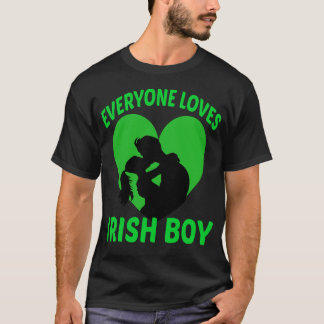 tout le monde aime une fille irlandaise T-shirt es
