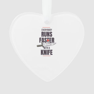 Tout le monde court plus vite avec un couteau