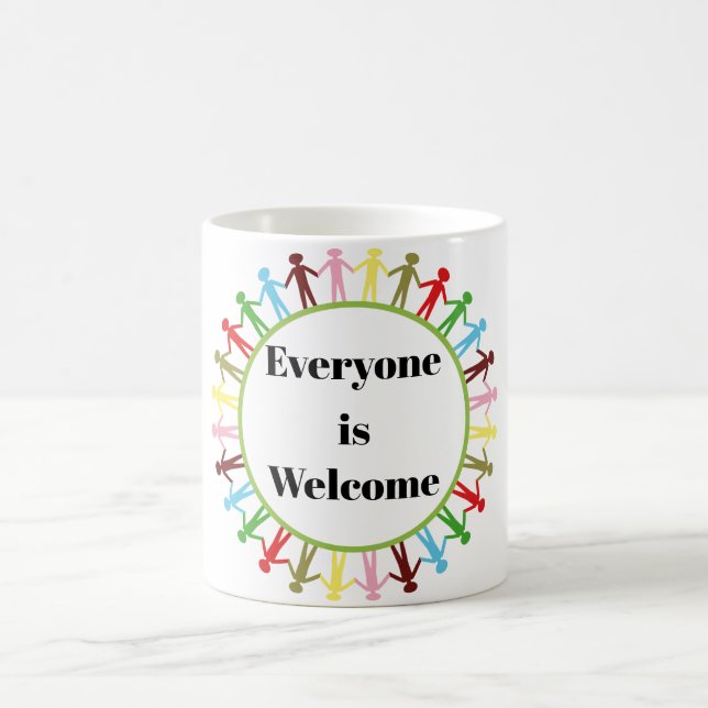 Tout le monde est la Mug Café de Bienvenue (Centre)